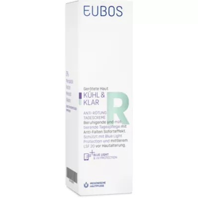 EUBOS KÜHL &amp; KLAR Κρέμα ημέρας κατά της κοκκινίλας LSF 20, 40 ml