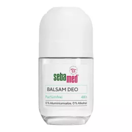 SEBAMED Balsam αποσμητικό roll-on χωρίς άρωμα, 50 ml
