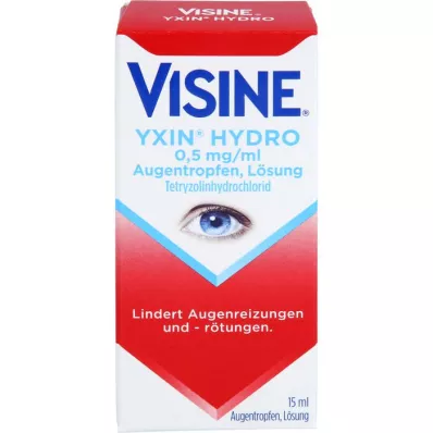 VISINE Yxin Hydro 0,5 mg/ml οφθαλμικές σταγόνες, 15 ml