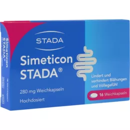 SIMETICON STADA μαλακές κάψουλες 280 mg, 16 τεμάχια