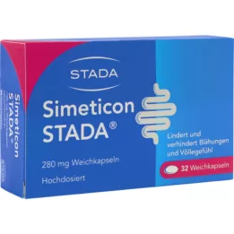 SIMETICON STADA μαλακές κάψουλες 280 mg, 32 τεμάχια