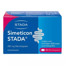 SIMETICON STADA μαλακές κάψουλες 280 mg, 32 τεμάχια