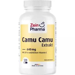 CAMU CAMU EXTRAKT Κάψουλες 640 mg, 120 τεμάχια