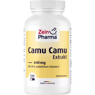 CAMU CAMU EXTRAKT Κάψουλες 640 mg, 120 τεμάχια