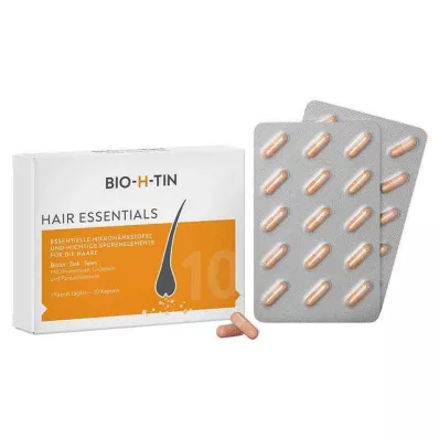 BIO-H-TIN Κάψουλες μικροθρεπτικών συστατικών Hair Essentials, 30 κάψουλες