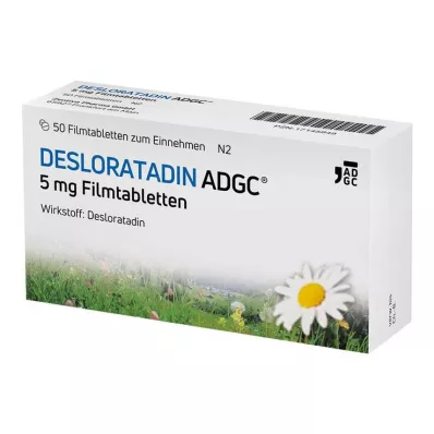 Desloratadine-ADGC 5 mg επικαλυμμένα με λεπτό υμένιο δισκία, 50 τεμ