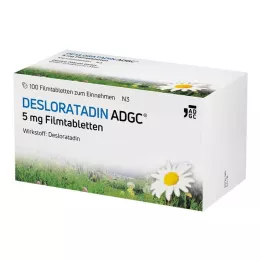 DESLORATADIN-ADGC επικαλυμμένα με λεπτό υμένιο δισκία των 5 mg, 100 τεμάχια