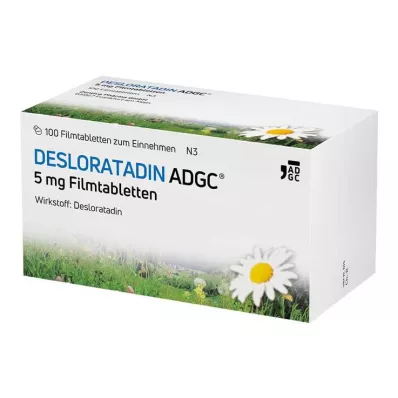 Desloratadine-ADGC επικαλυμμένα με λεπτό υμένιο δισκία 5 mg, 100 τεμ