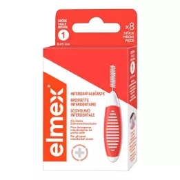 ELMEX Μεσοδόντια βουρτσάκια ISO μέγεθος 1 0,45 mm πορτοκαλί, 8 τεμ