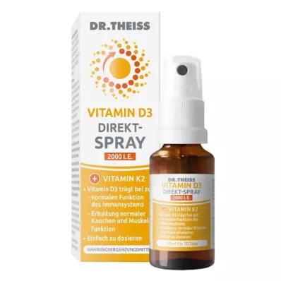Dr.Theiss Vitamin D3 άμεσο σπρέι, 20 ml