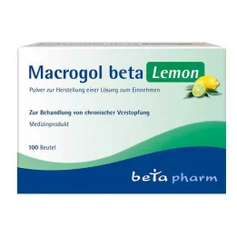 MACROGOL beta Lemon Plv.z.Her.e.Lsg.z.Oral, 100 τεμάχια