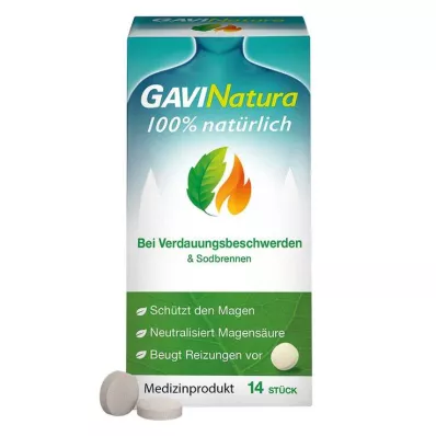 Παστίλιες GAVINatura για δυσπεψία &amp; καούρα, 14 τεμ