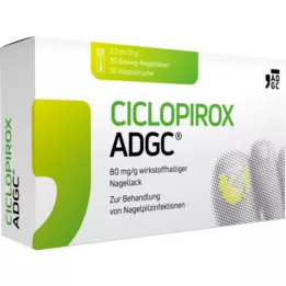 CICLOPIROX ADGC 80 mg/g βερνίκι νυχιών που περιέχει δραστικό συστατικό, 3,3 ml