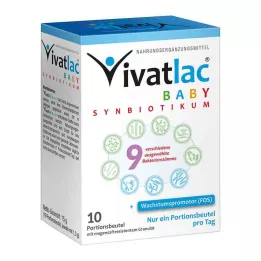 VIVATLAC BABY SYNBIOTIKUM Σακούλα, 10 τεμάχια