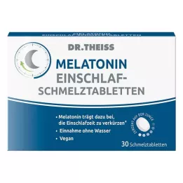 DR.THEISS Ταμπλέτες τήξης μελατονίνης για να αποκοιμηθείτε, 30 τεμάχια