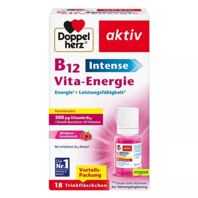 Μπουκάλι Doppelherz B12 Intense Vita Energy Drinking, 18 τεμ