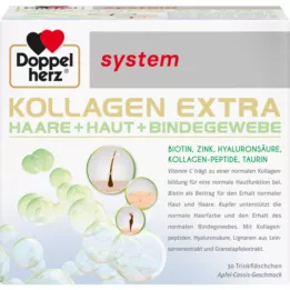 DOPPELHERZ Αμπούλες πόσιμου συστήματος Collagen Extra, 30 τεμάχια