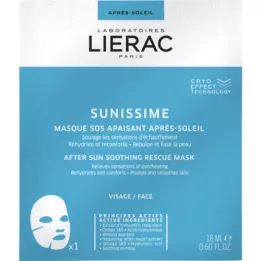 LIERAC Sunissime Soothing After Sun SOS Μάσκα, 1X18 ml