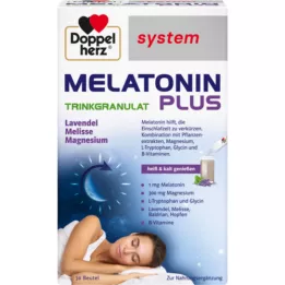 DOPPELHERZ Melatonin Plus πόσιμο σύστημα κόκκων Btl, 30 τεμάχια