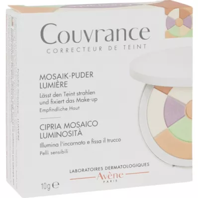 AVENE Couvrance mosaic powder lumiere με σφουγγάρι, 10 g