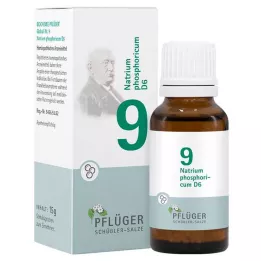 BIOCHEMIE Pflüger 9 Natrium phosphoricum D 6 σφαιρίδια, 15 g