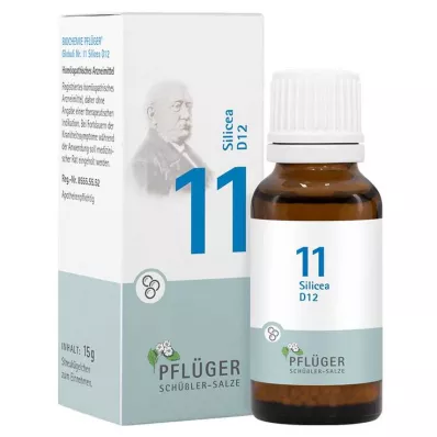 Biochemistry Pflueger 11 Silicea D 12 σφαιρίδια, 15 g