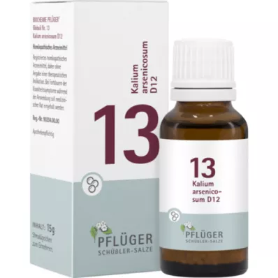 BIOCHEMIE Pflüger 13 Kalium arsenicosum D 12 σφαιρίδια, 15 g