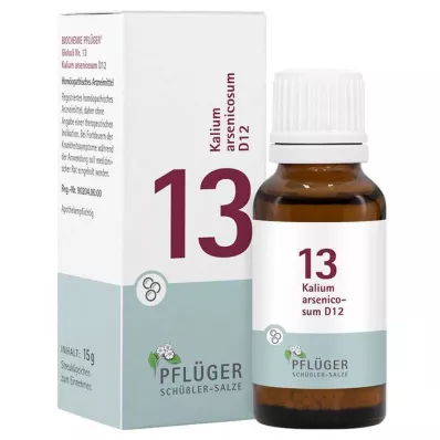 Biochemistry Pflueger 13 Potassium arsenicosum D 12 σφαιρίδια, 15 g