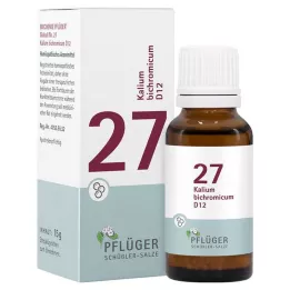 BIOCHEMIE Pflüger 27 Potassium bichromicum D 12 σφαιρίδια, 15 g