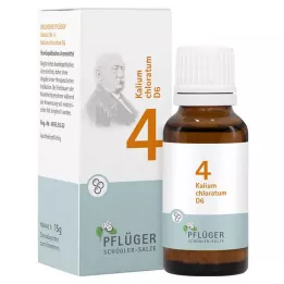 BIOCHEMIE Pflüger 4 Potassium chloratum D 6 σφαιρίδια, 15 g