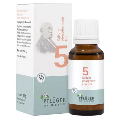 Biochemistry Pflueger 5 Kalium phosphoricum D 6 σφαιρίδια, 15 g