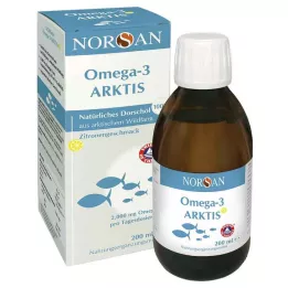 NORSAN Omega-3 Arctic με βιταμίνη D3 υγρό, 200 ml