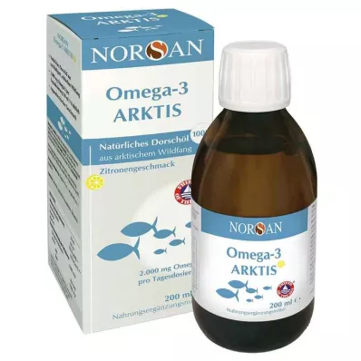 Norsan Omega-3 Arctic με υγρό βιταμίνη D3, 200 ml