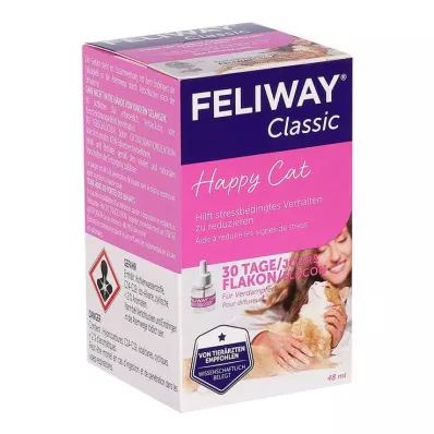 Φιάλη αναπλήρωσης Feliway Classic για γάτες, 48 ml