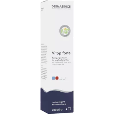 DERMASENCE Αφρός καθαρισμού Vitop forte, 200 ml