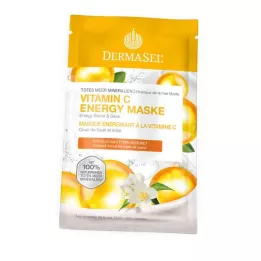 DERMASEL Ενεργειακή μάσκα με βιταμίνη C Νεκράς Θάλασσας, 12 ml