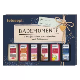 Σετ δώρου Tetesept Στιγμές μπάνιου, 6x20 ml