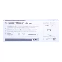 MEDUNASAL-Αμπούλες ηπαρίνης 500 I.U., 10X5 ml