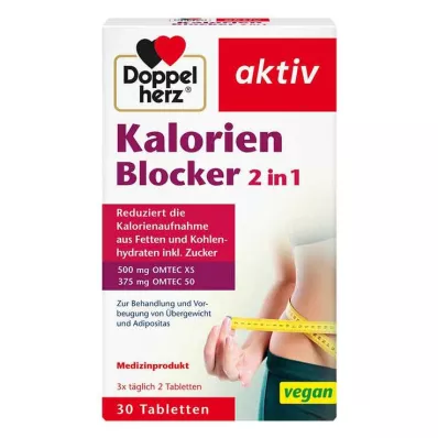 Doppelherz Calorie Blocker 2 σε 1 ταμπλέτες, 30 τεμ