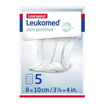 Leukomed® ευαίσθητο δέρμα 8x10 cm, 5 τεμ