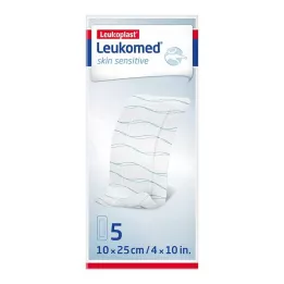 LEUKOMED ευαίσθητο δέρμα αποστειρωμένο 10x25 cm, 5 τεμάχια