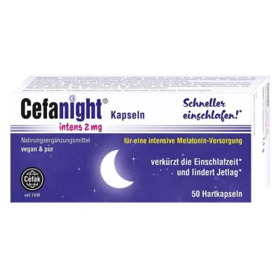 Cefanight intens 2 mg σκληρές κάψουλες, 50 τεμ