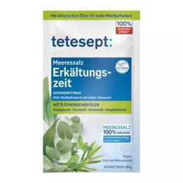 TETESEPT Θαλασσινό αλάτι για το κρυολόγημα, 80 g