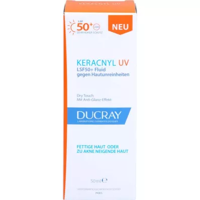 DUCRAY KERACNYL UV Υγρό LSF 50+, 50 ml