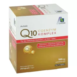 COENZYM Q10 100 mg κάψουλες+βιταμίνες+μέταλλα, 240 τεμάχια