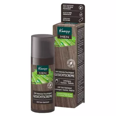 KNEIPP MEN Εντατική ενυδατική κρέμα προσώπου 24h, 50 ml