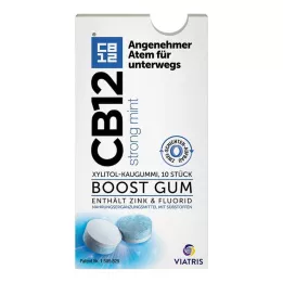 Τσίχλα CB12 boost strong mint, 10 τμχ