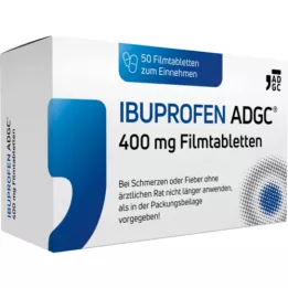 IBUPROFEN ADGC 400 mg επικαλυμμένα με λεπτό υμένιο δισκία, 50 τεμάχια