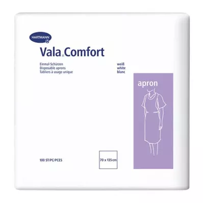 Ποδιά Valacomfort ποδιές μιας χρήσης 70x135 cm λευκές, 100 τεμάχια