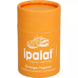 IPALAT Παστίλιες με γεύση πορτοκάλι-τζίντζερ, 40 τεμάχια